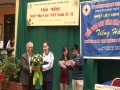 Học sinh trường THPT Đinh Tiên Hoàng giao lưu văn nghệ và quyên góp ủng hộ Trung tâm nghệ thuật tình thương