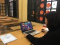 Dạy và học trên internet tại trường Đinh Tiên Hoàng